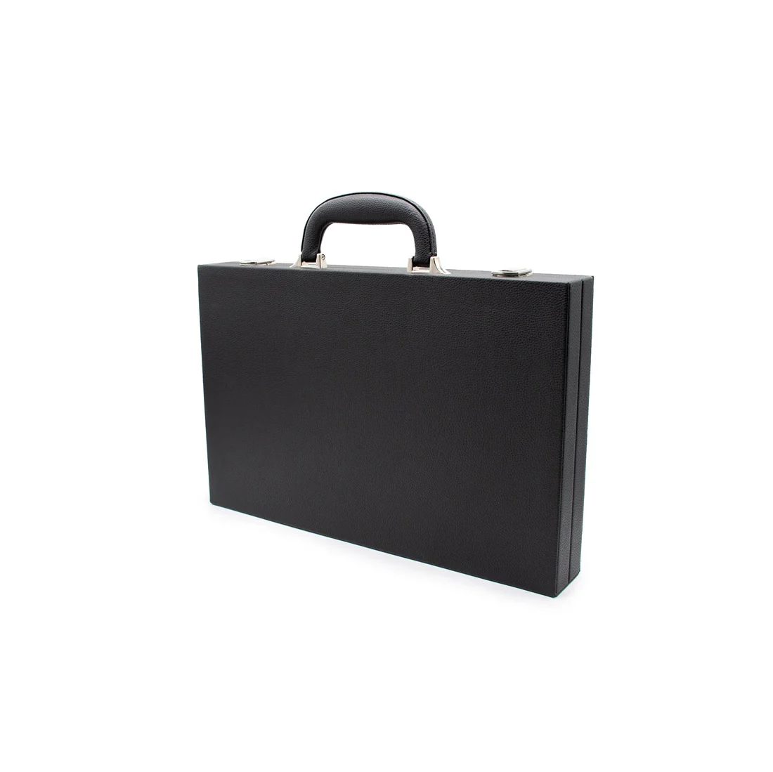 LPG Classics Leather Backgammon Set - Black - Image 5