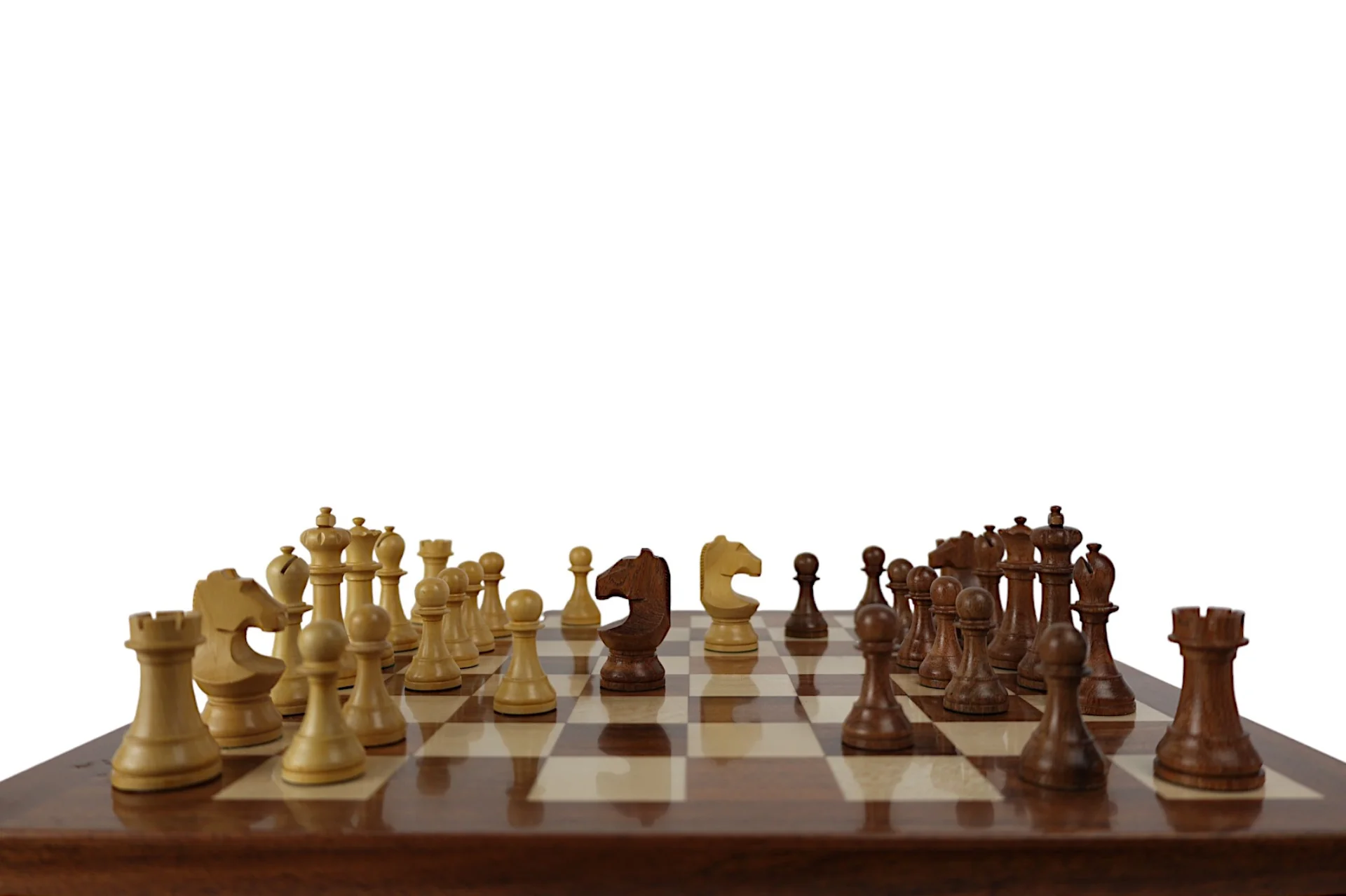 LPG Classics Premium Chess Set with 40 CM Board - Box Wood - Image 4