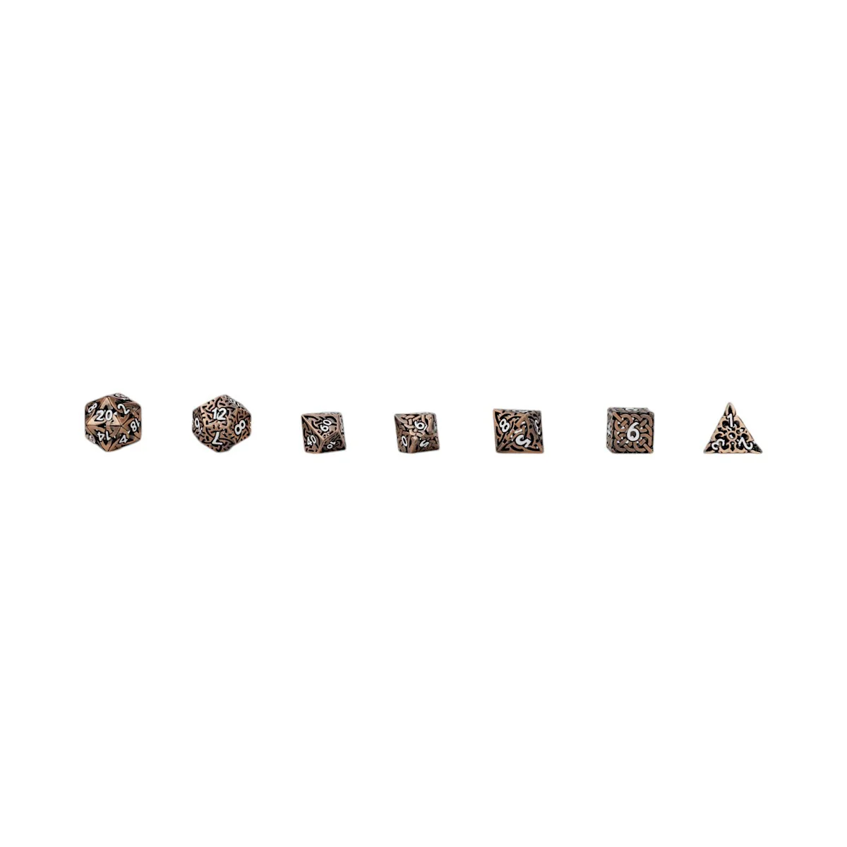 LPG Dice Celtic Hollow Dice Set Autumn - Image 9