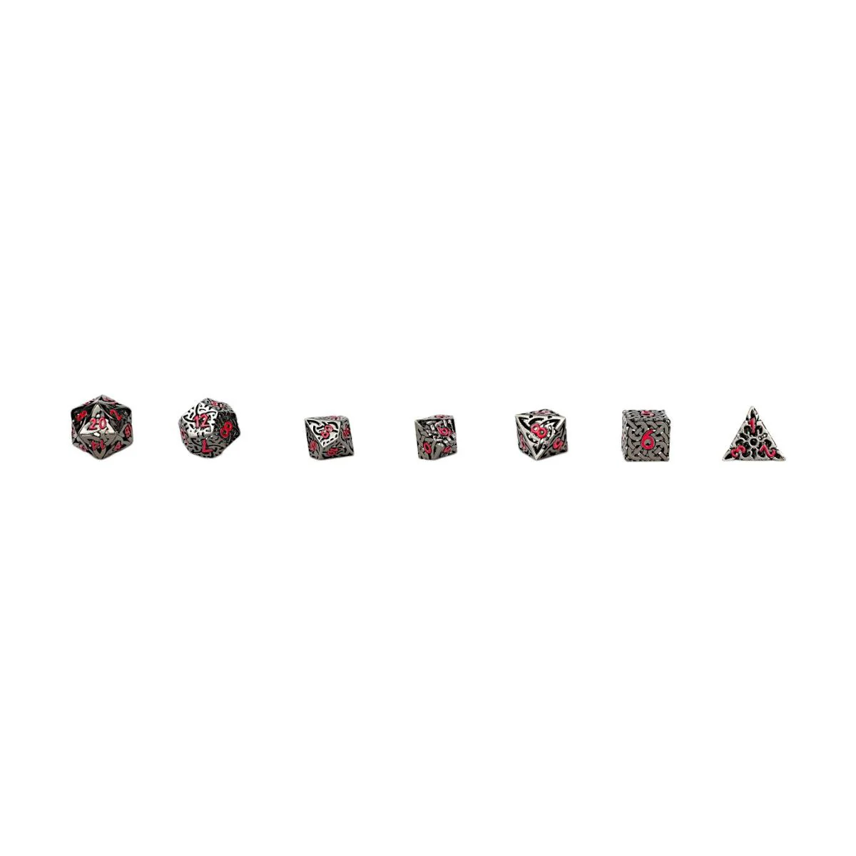 LPG Dice Celtic Hollow Dice Set Sakura - Image 2