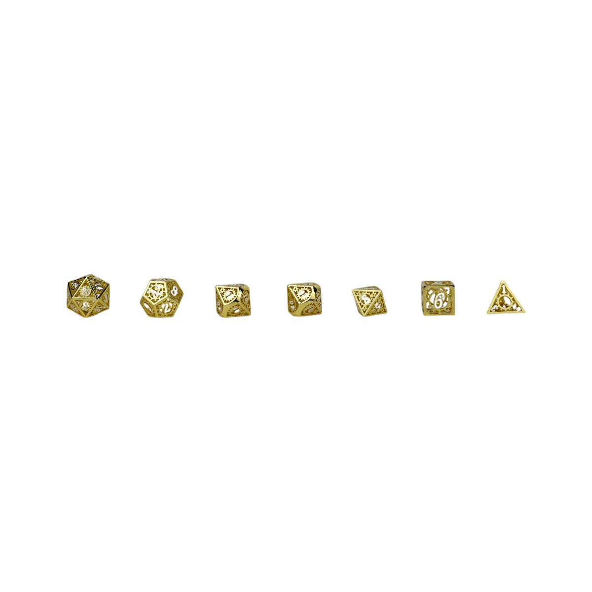 LPG Dice Clockwork Sun Dice Set Ancient Bronze - Image 8
