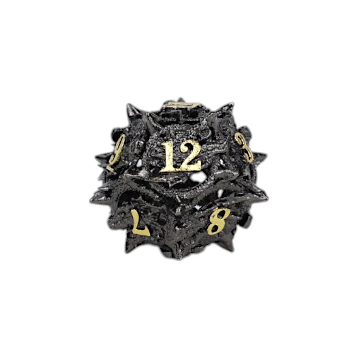 LPG Dice Dragon Rage Dice Set Black/Gold - Image 3