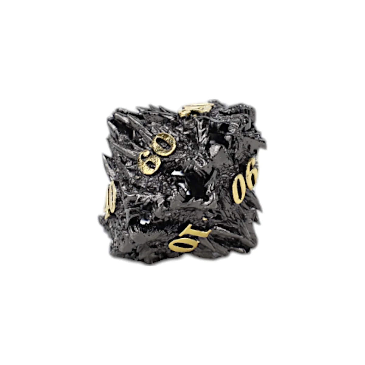 LPG Dice Dragon Rage Dice Set Black/Gold - Image 4