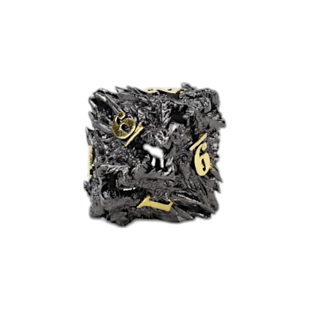 LPG Dice Dragon Rage Dice Set Black/Gold - Image 5