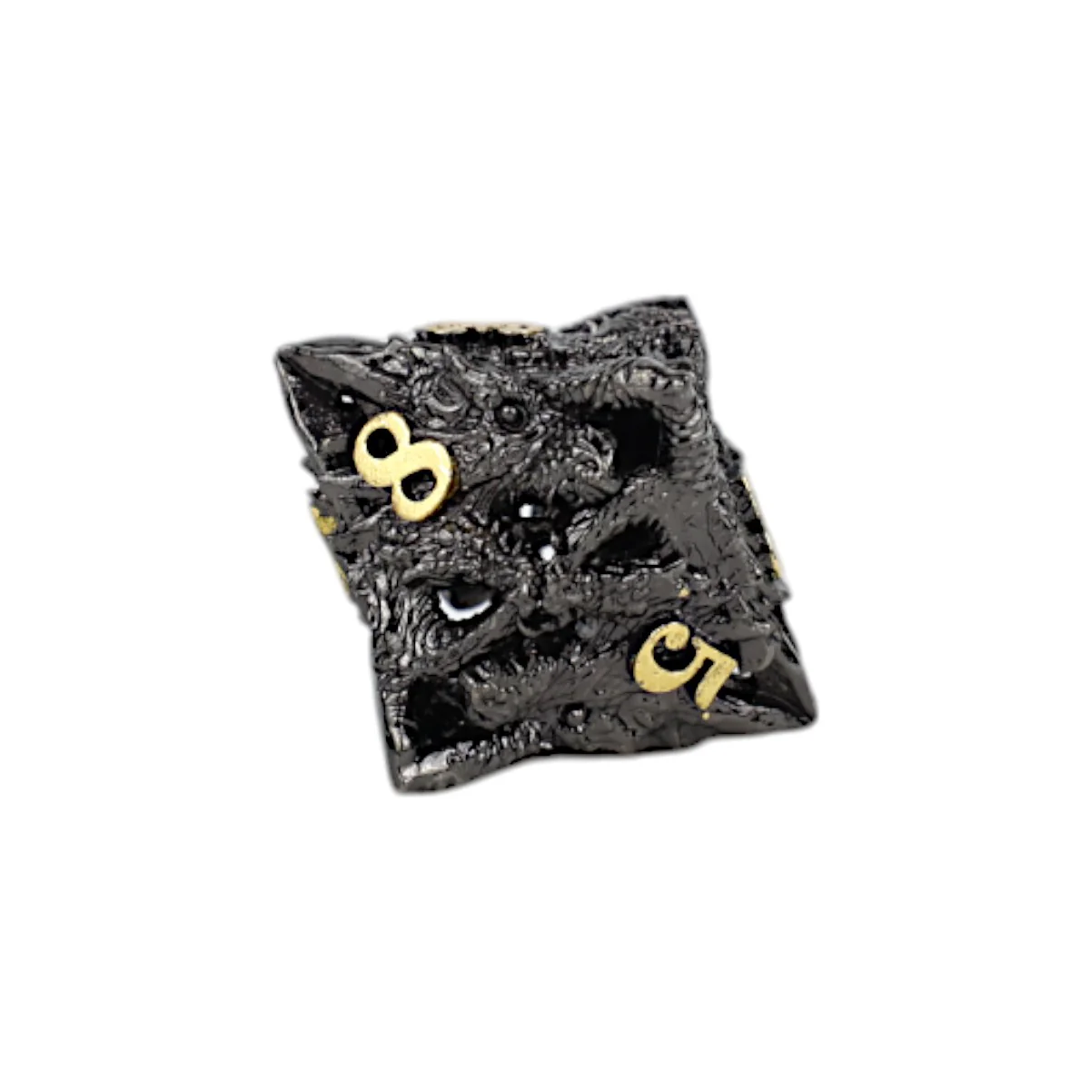 LPG Dice Dragon Rage Dice Set Black/Gold - Image 6