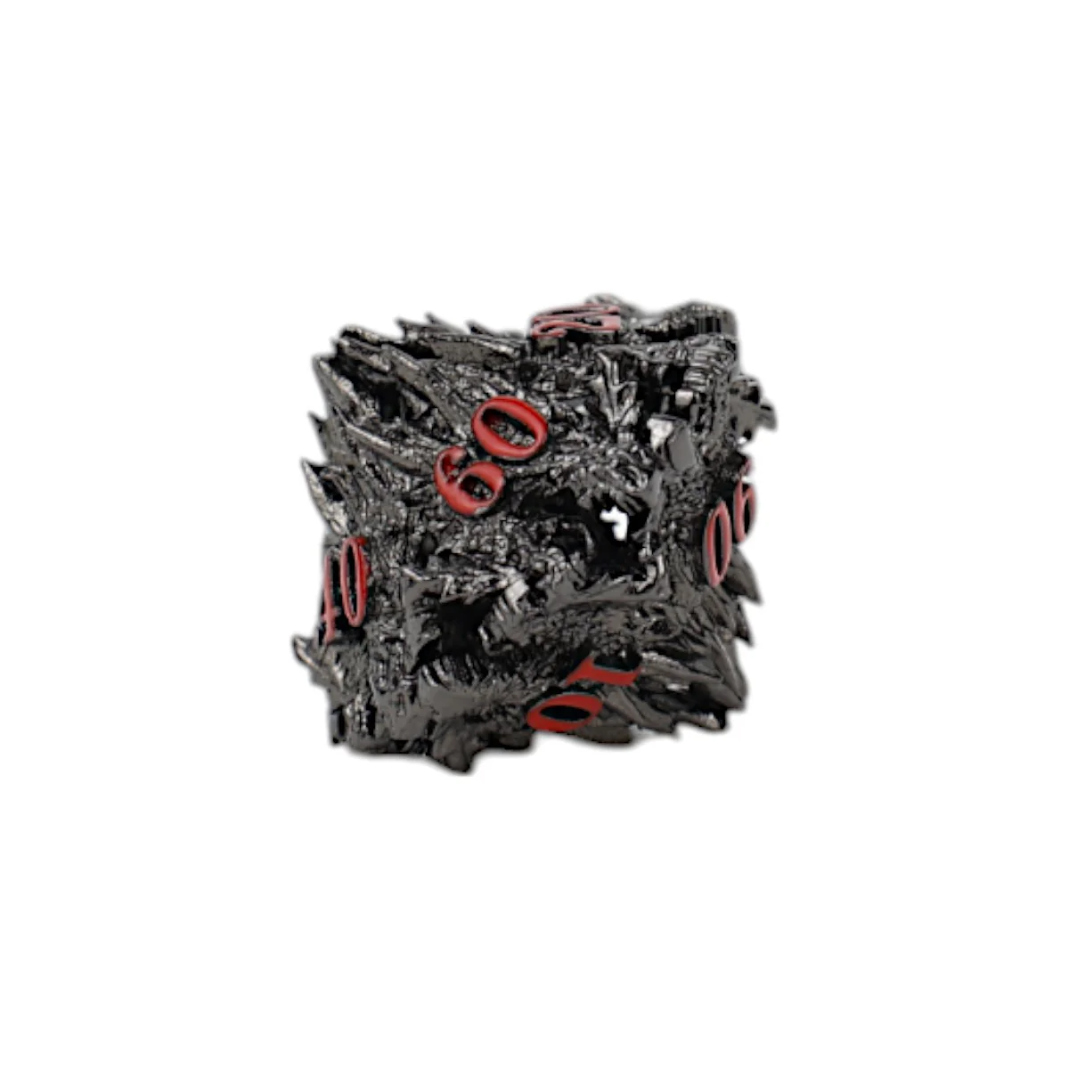 LPG Dice Dragon Rage Dice Set Black/Red - Image 4