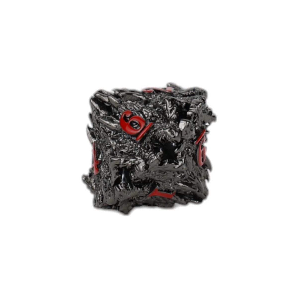 LPG Dice Dragon Rage Dice Set Black/Red - Image 5