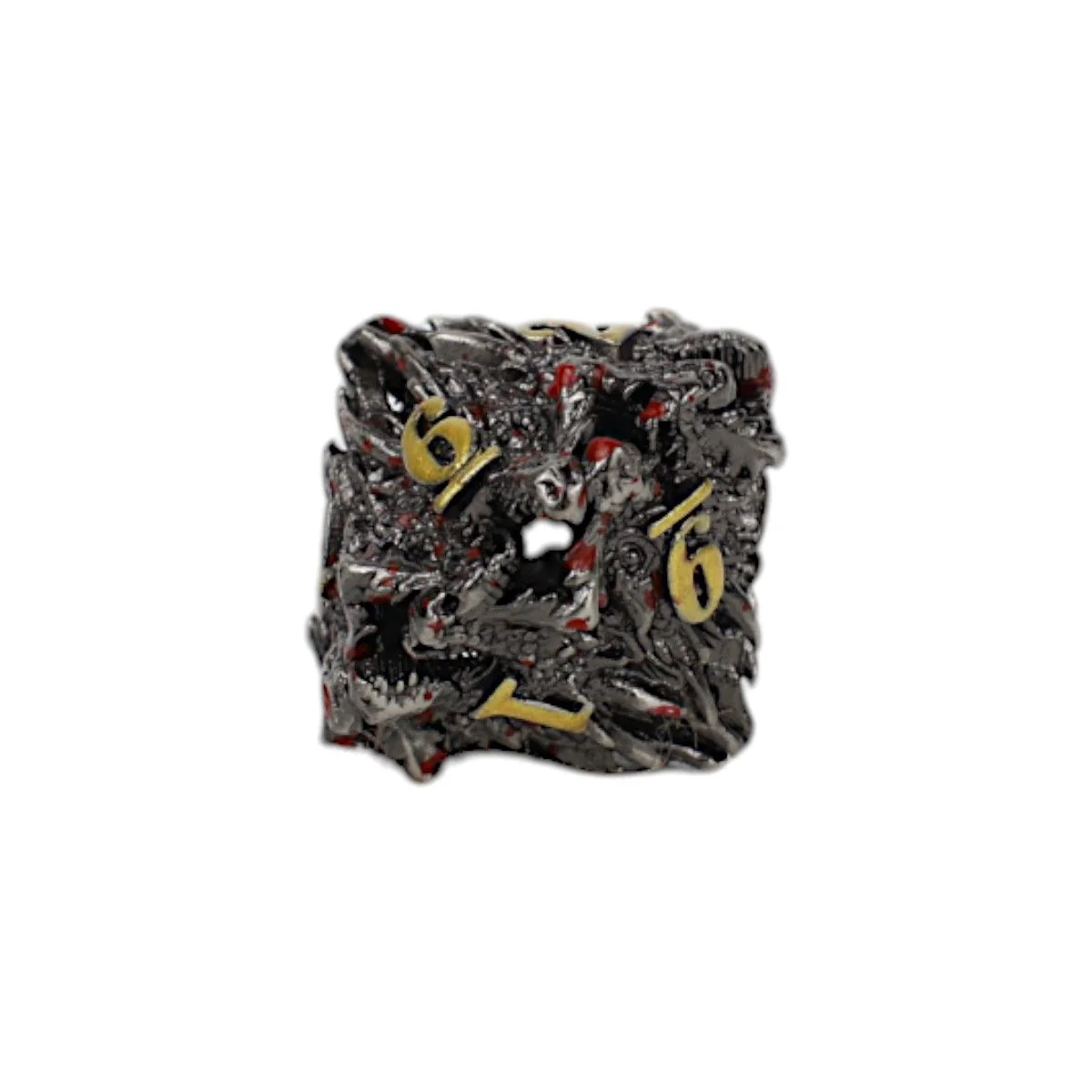 LPG Dice Dragon Rage Dice Set Bloodied Metal - Image 5
