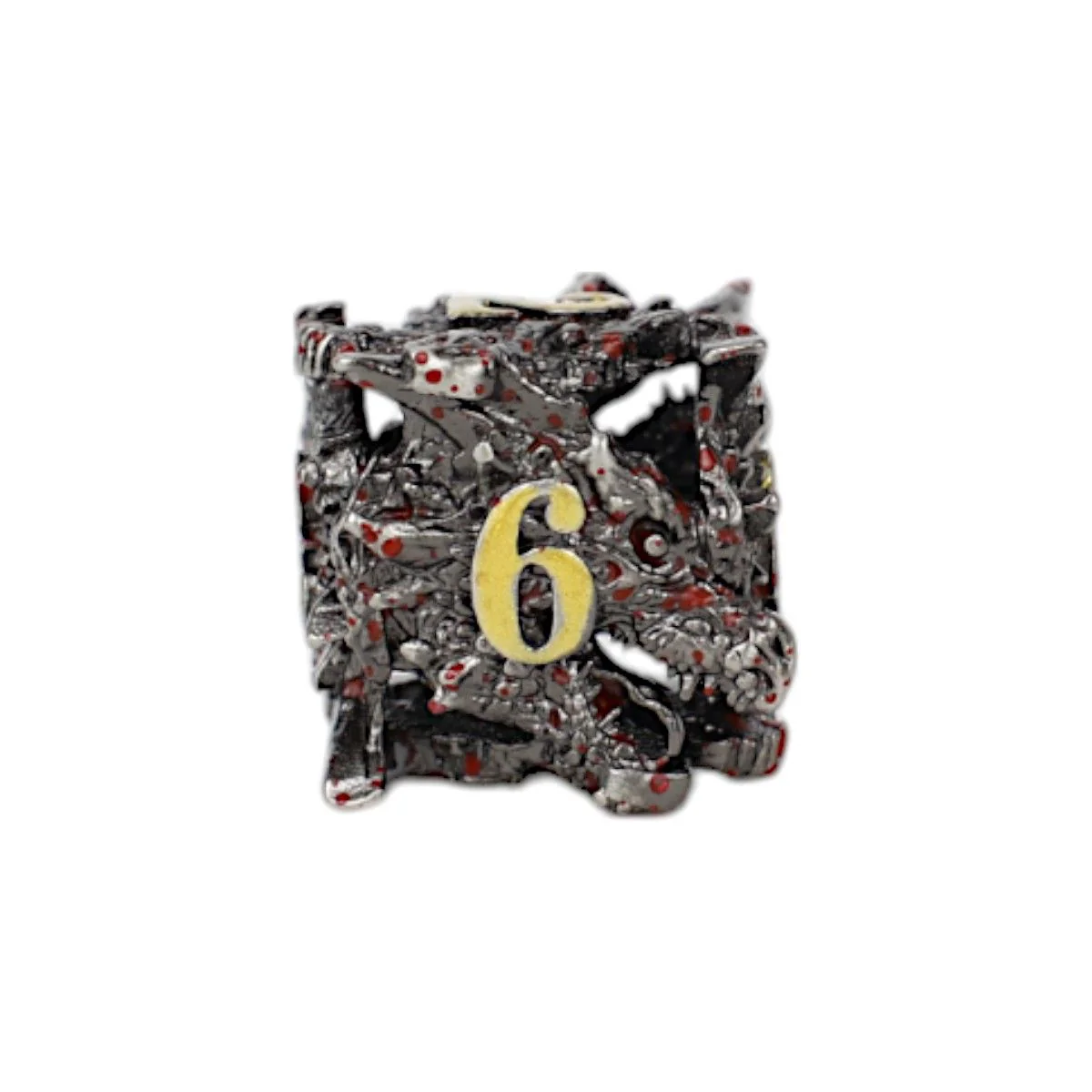 LPG Dice Dragon Rage Dice Set Bloodied Metal - Image 7