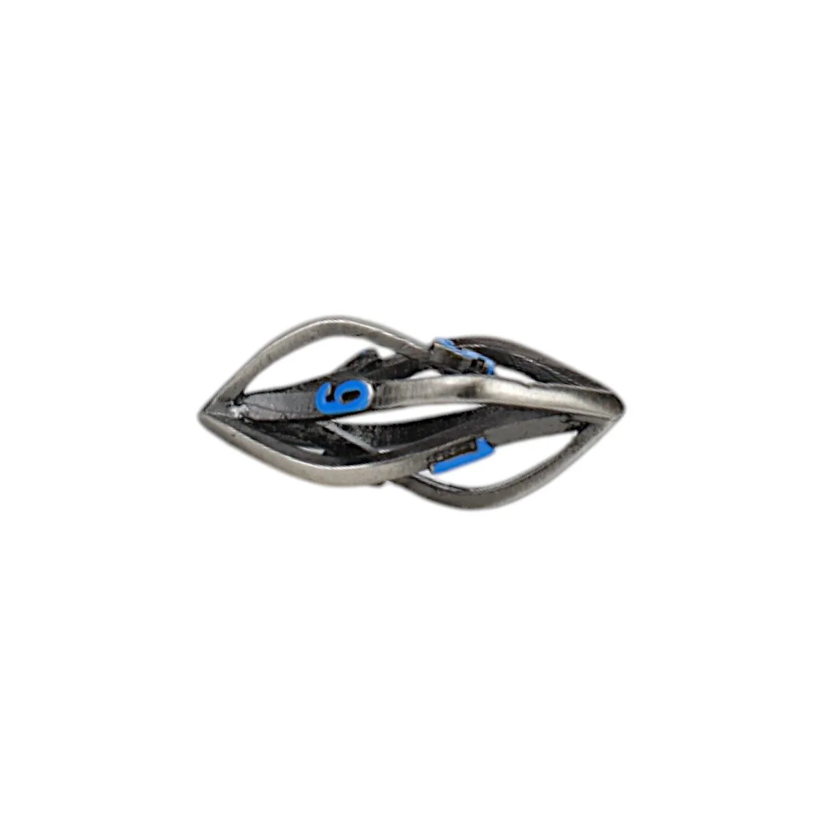 LPG Dice Elliptic Hollow Dice Set Blue - Image 7