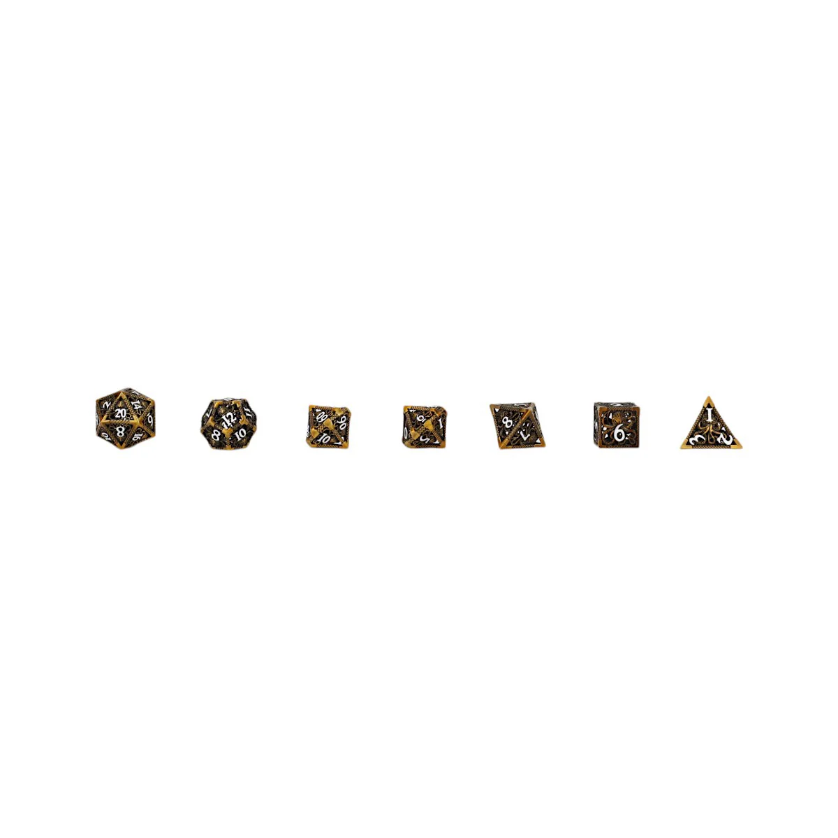 LPG Dice Strange Aeon Dice Set Ancient Bronze - Image 9