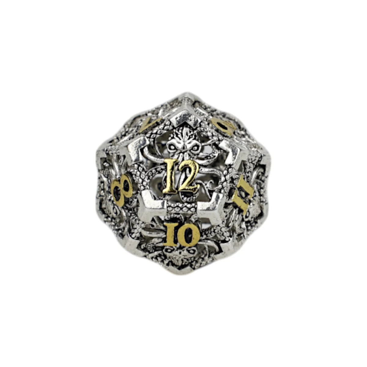 LPG Dice Strange Aeon Dice Set Chrome/Gold - Image 3
