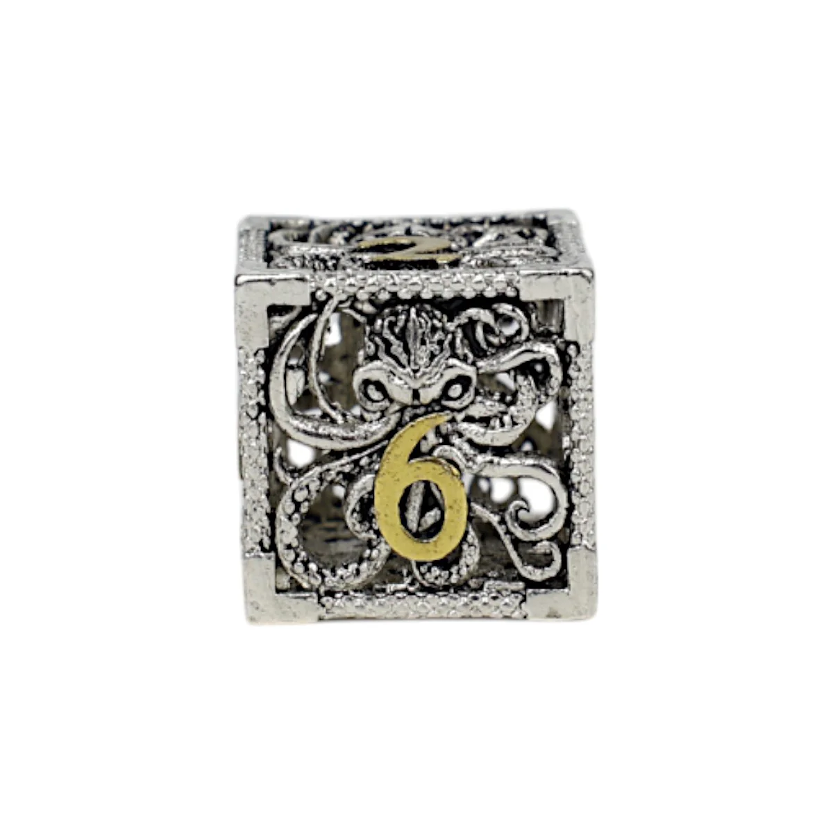LPG Dice Strange Aeon Dice Set Chrome/Gold - Image 7