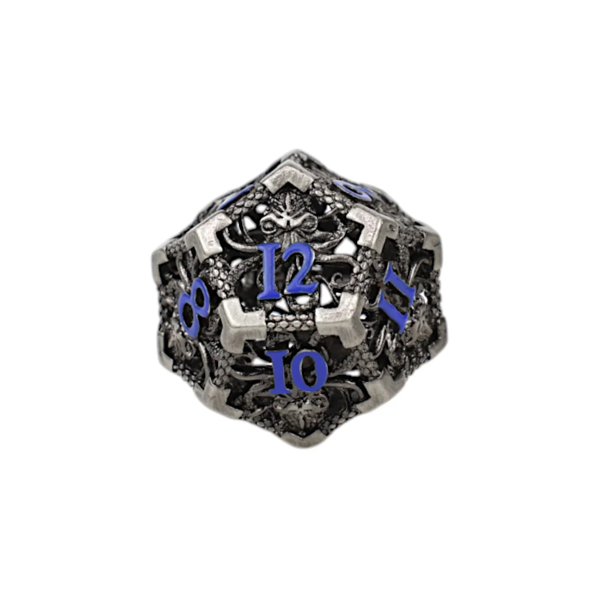LPG Dice Strange Aeon Dice Set Steel/Blue - Image 3