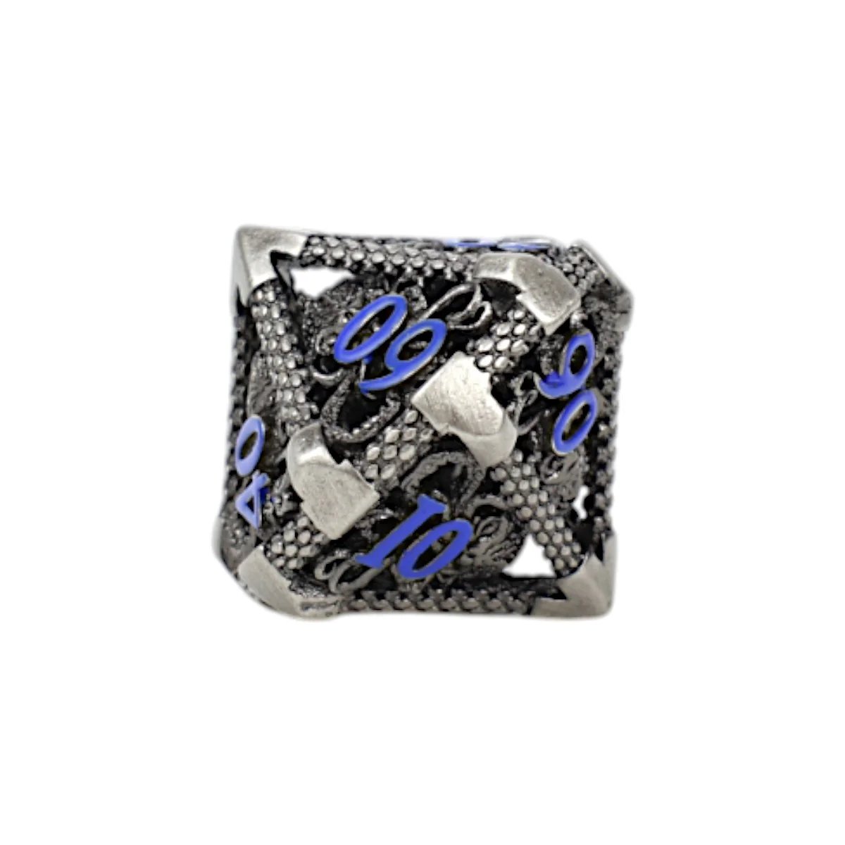LPG Dice Strange Aeon Dice Set Steel/Blue - Image 4