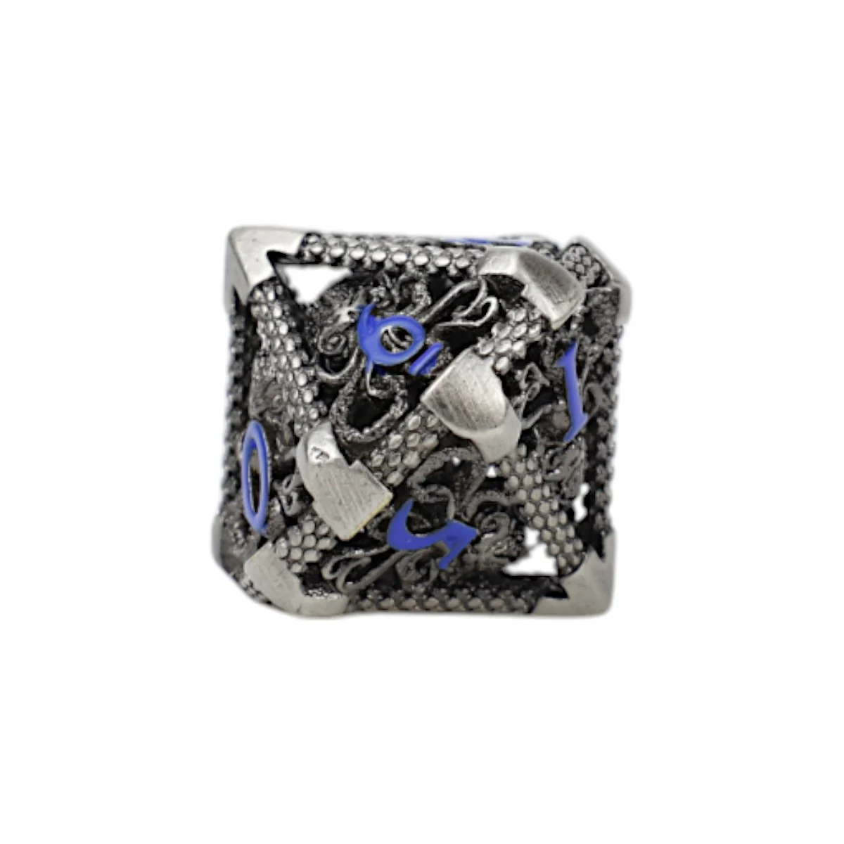 LPG Dice Strange Aeon Dice Set Steel/Blue - Image 5