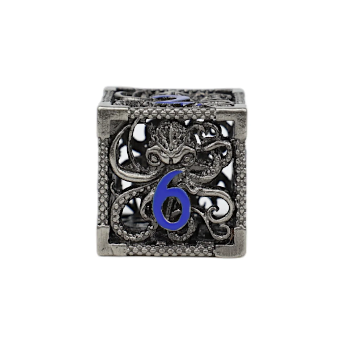 LPG Dice Strange Aeon Dice Set Steel/Blue - Image 7