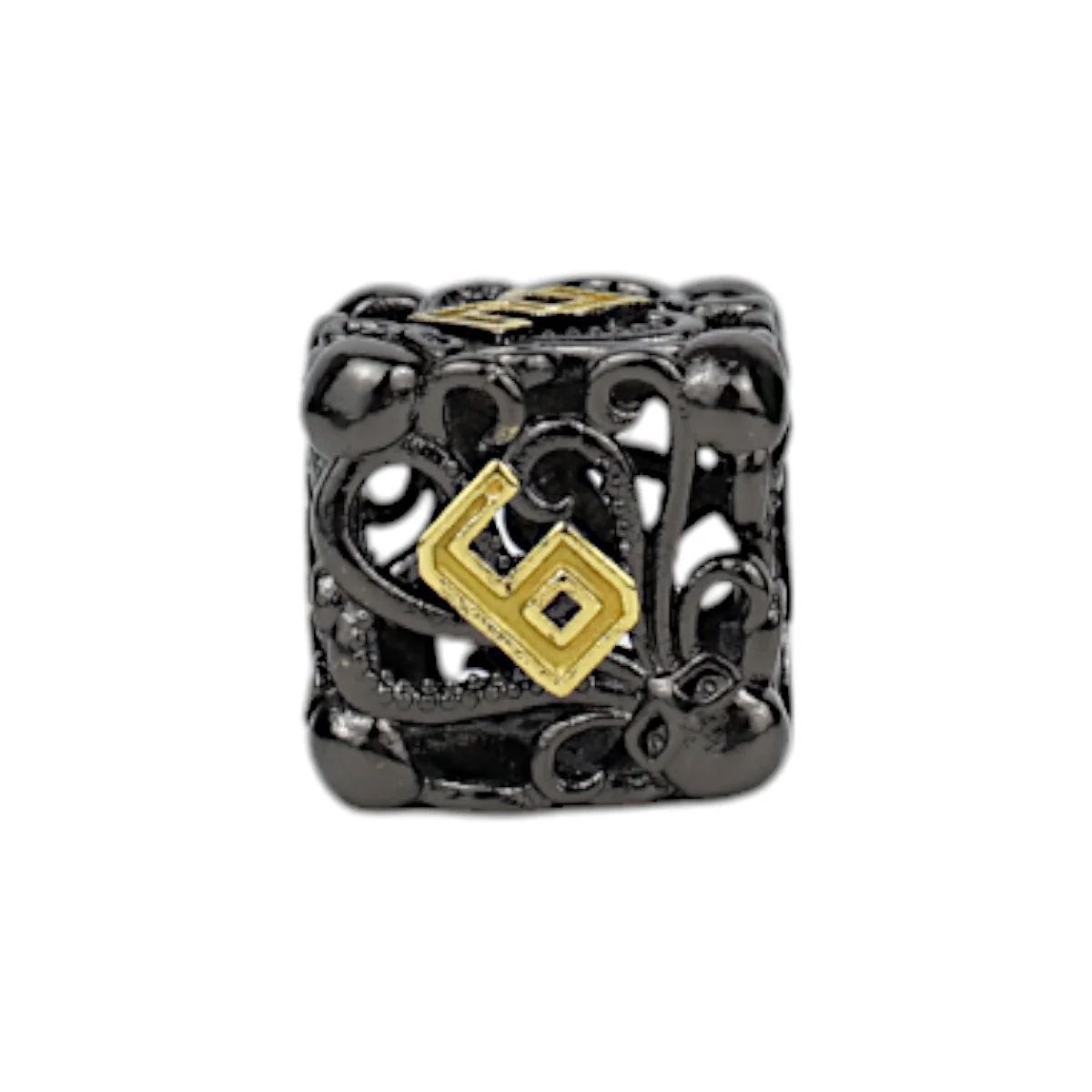LPG Dice Tentacular Dice Set Black/Gold - Image 7