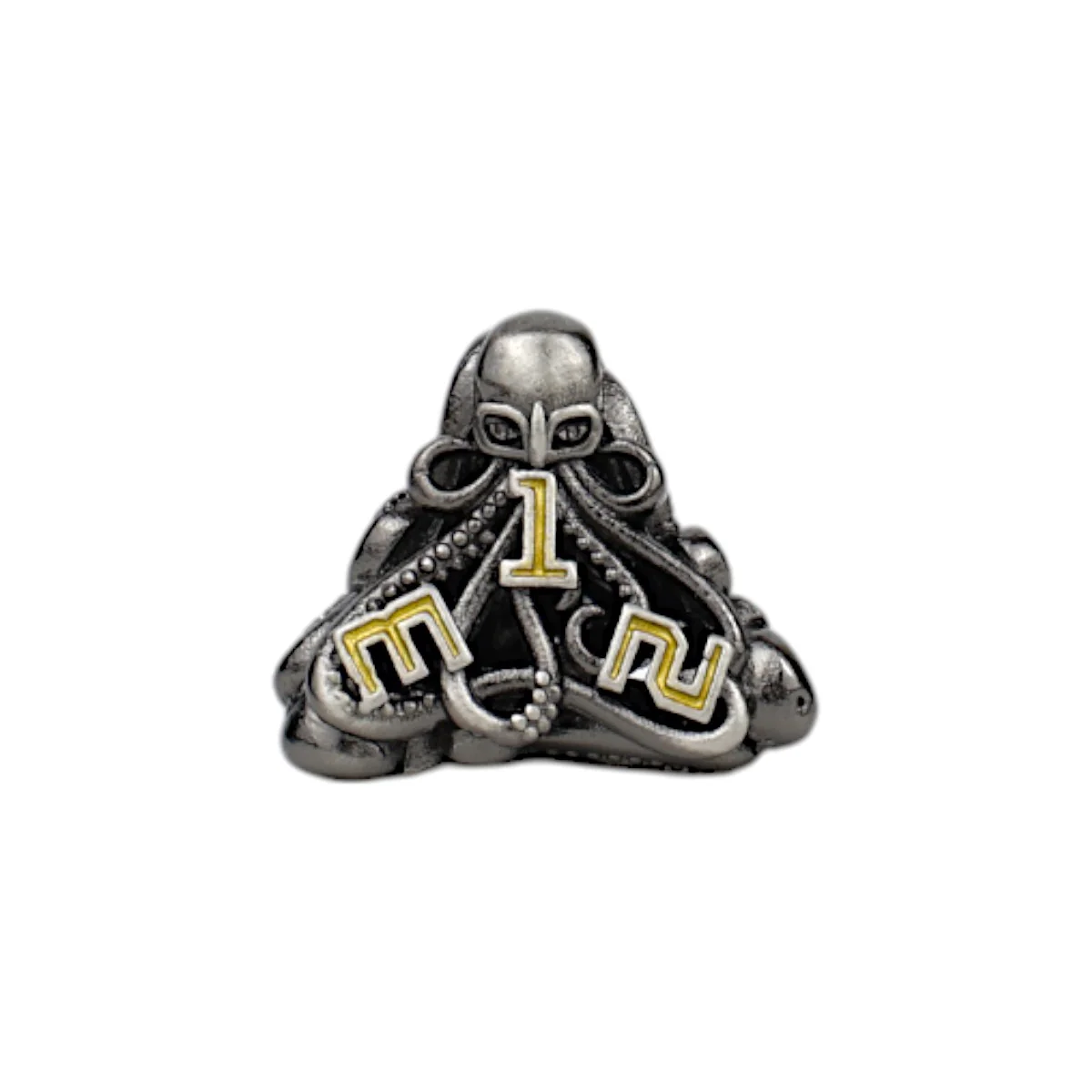 LPG Dice Tentacular Dice Set Chrome/Gold - Image 8