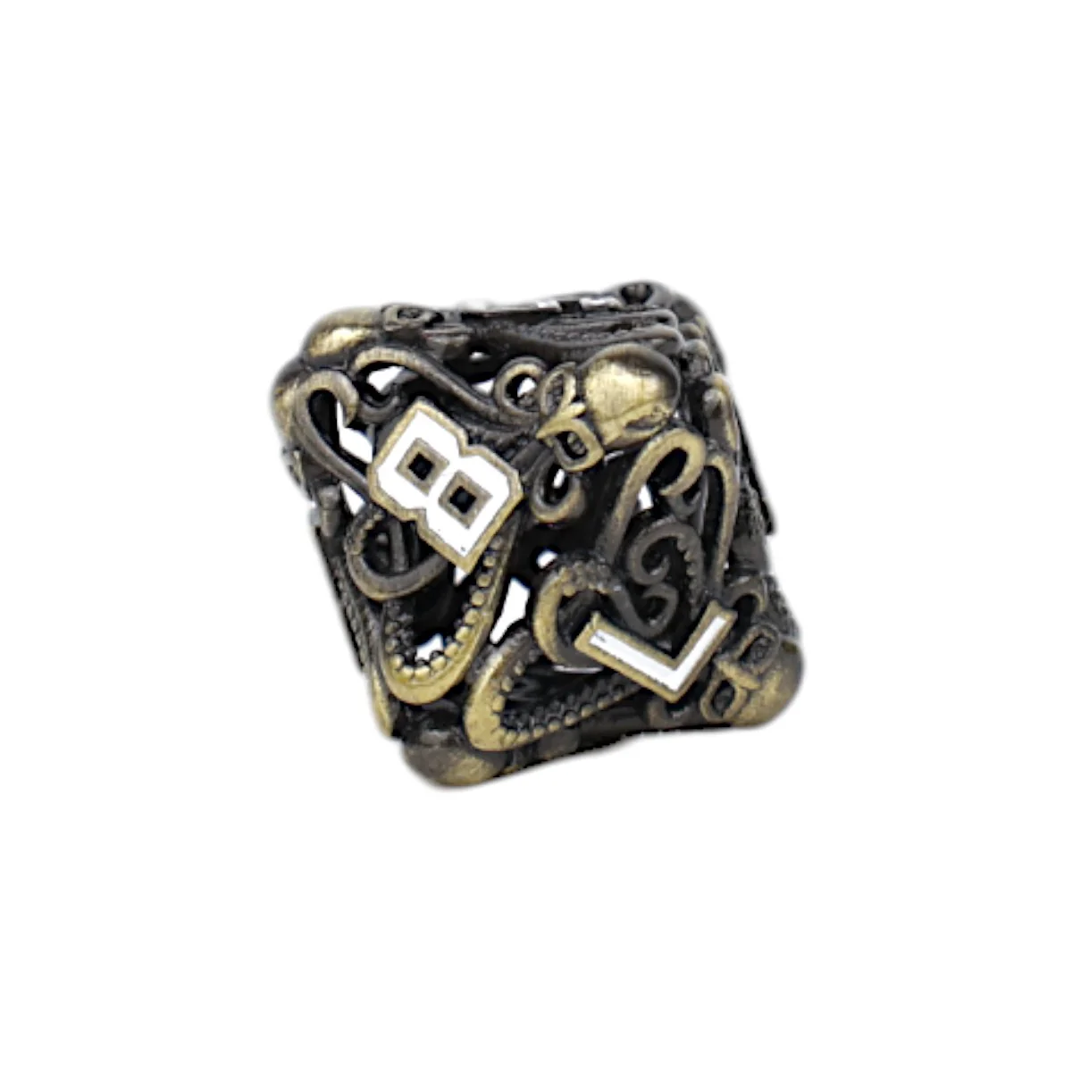 LPG Dice Tentacular Dice Set Tarnished Gold - Image 6
