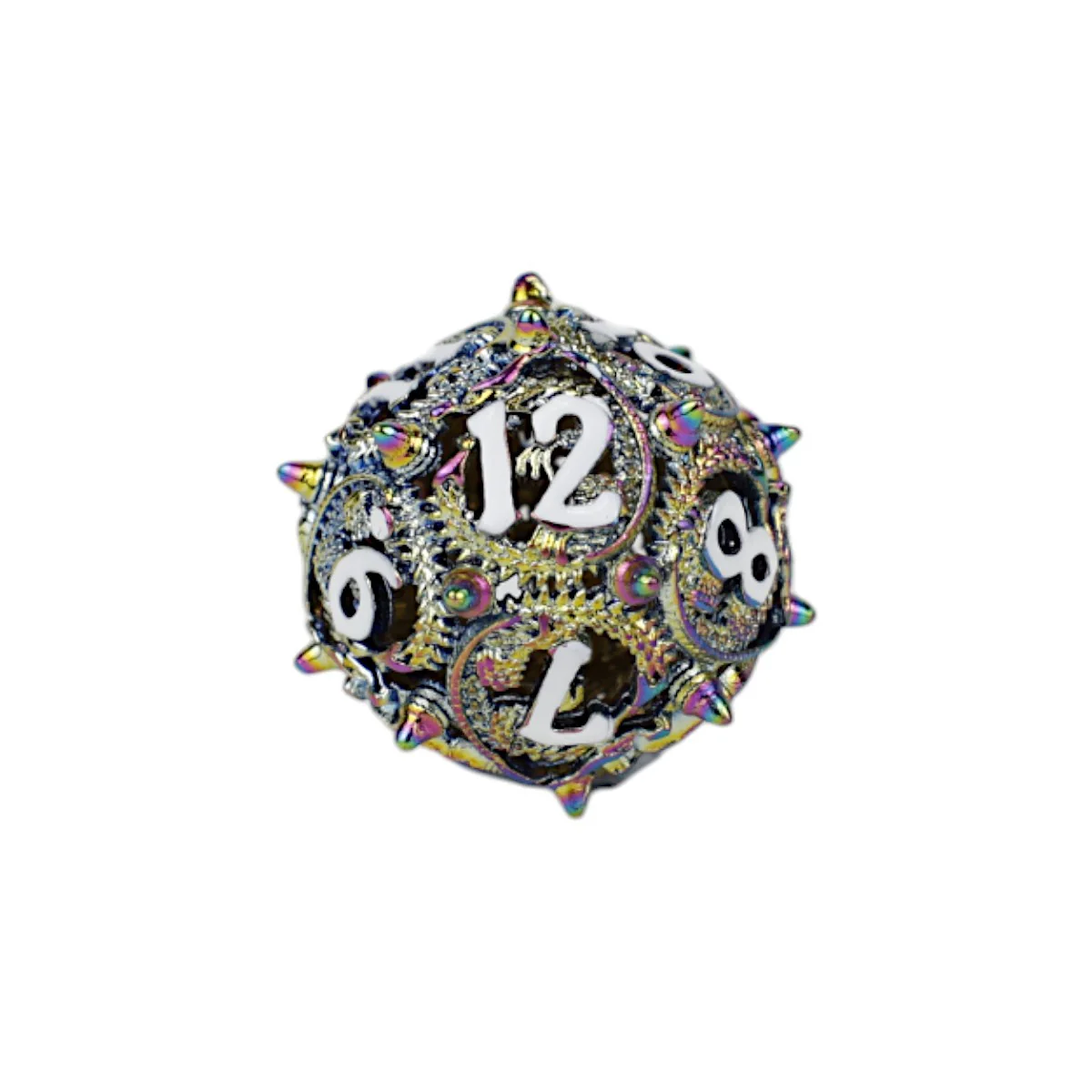 LPG Dice Xeno Hollow Dice Set Oilslick - Image 3