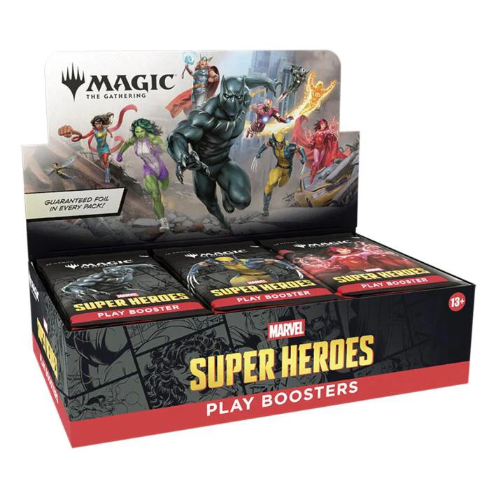 Magic the Gathering Marvel Super Heroes Play Booster Box