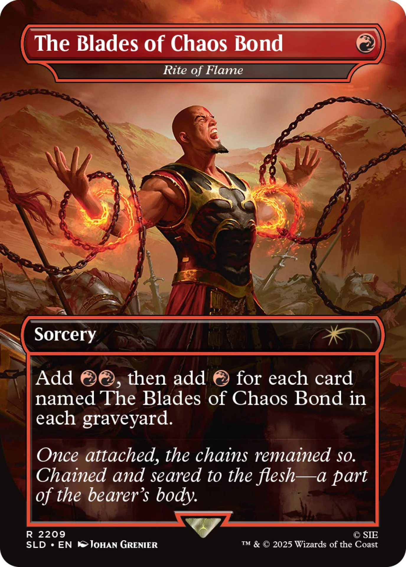 Magic the Gathering Secret Lair Playstation God of War Greek (Non-Foil) - Image 4