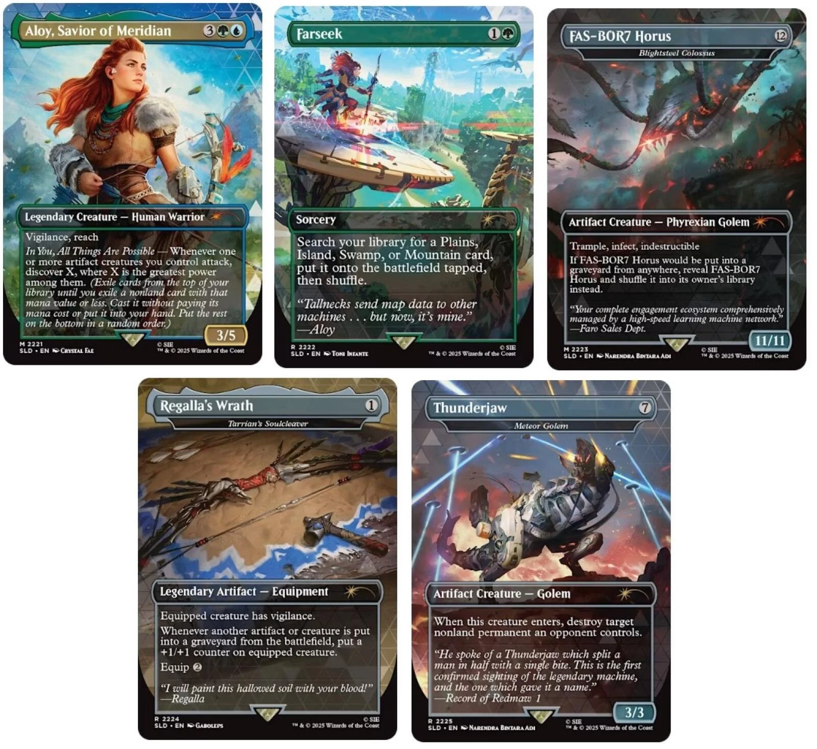 Magic the Gathering Secret Lair Playstation Horizon Into the Forbidden West (Non-Foil)