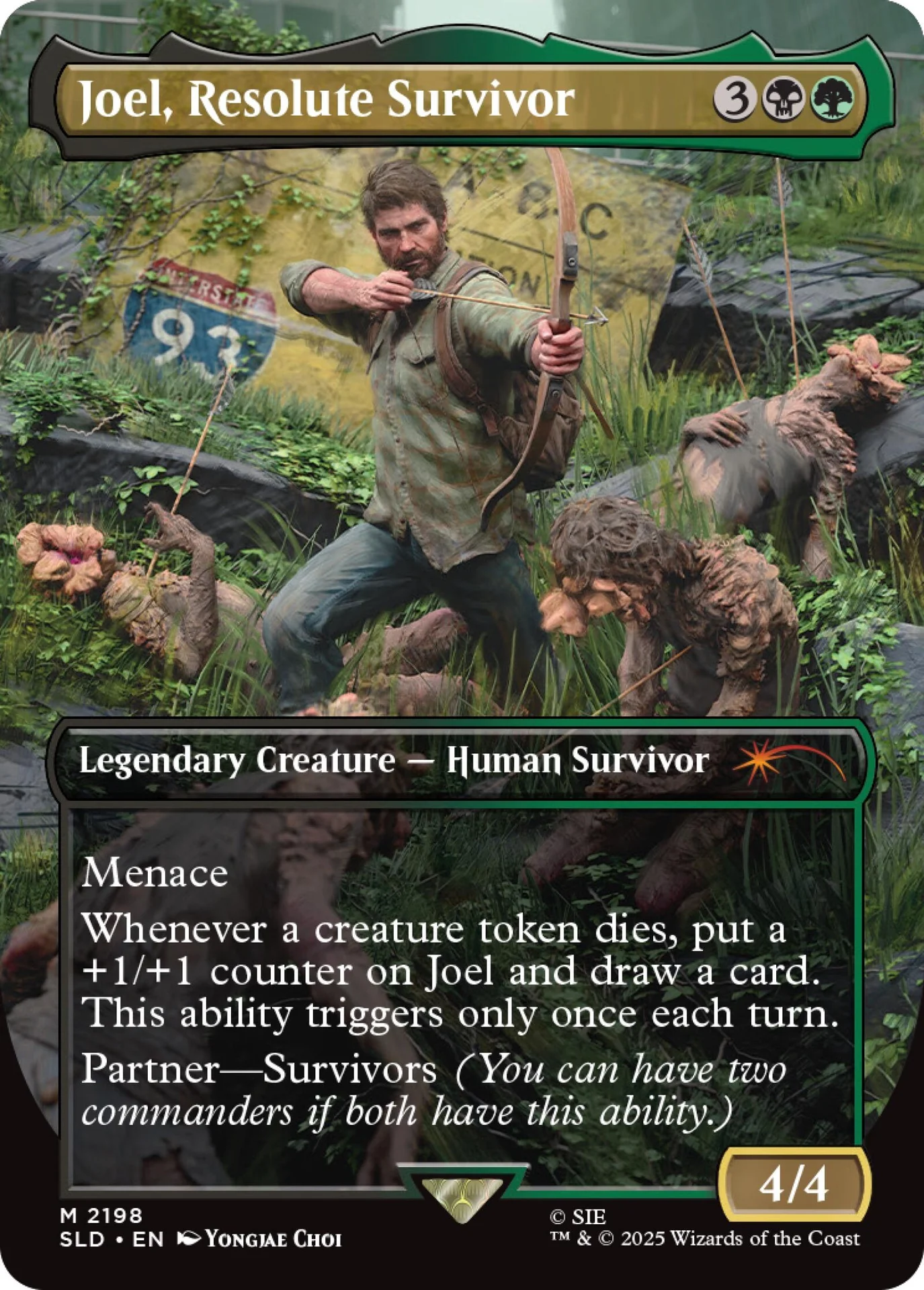 Magic the Gathering Secret Lair Playstation The Last of Us Part I (Non-Foil) - Image 2