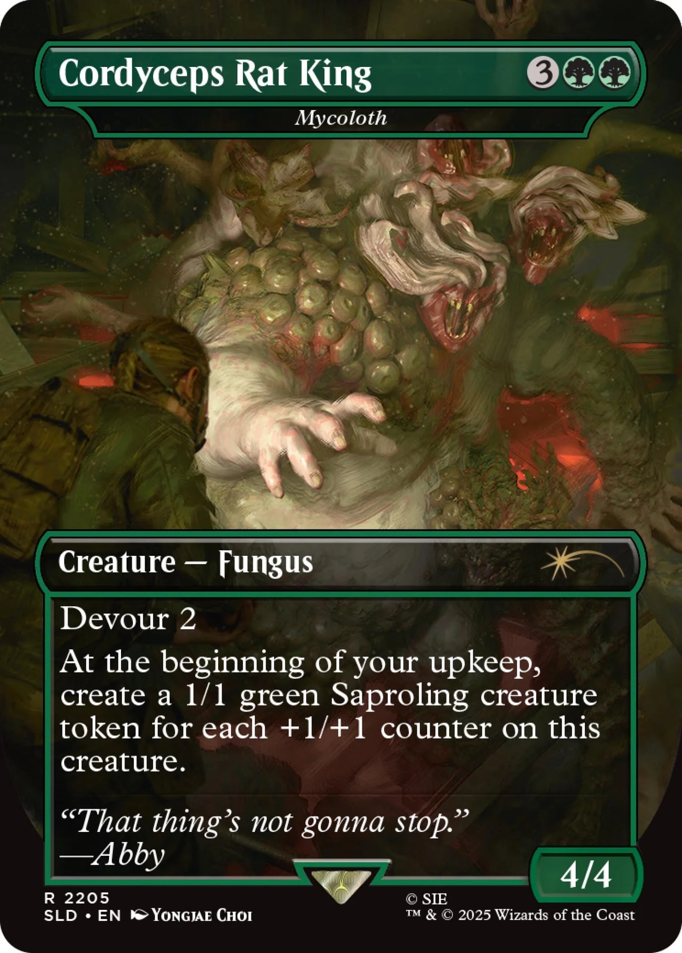 Magic the Gathering Secret Lair Playstation The Last of Us Part II  (Non-Foil) - Image 5