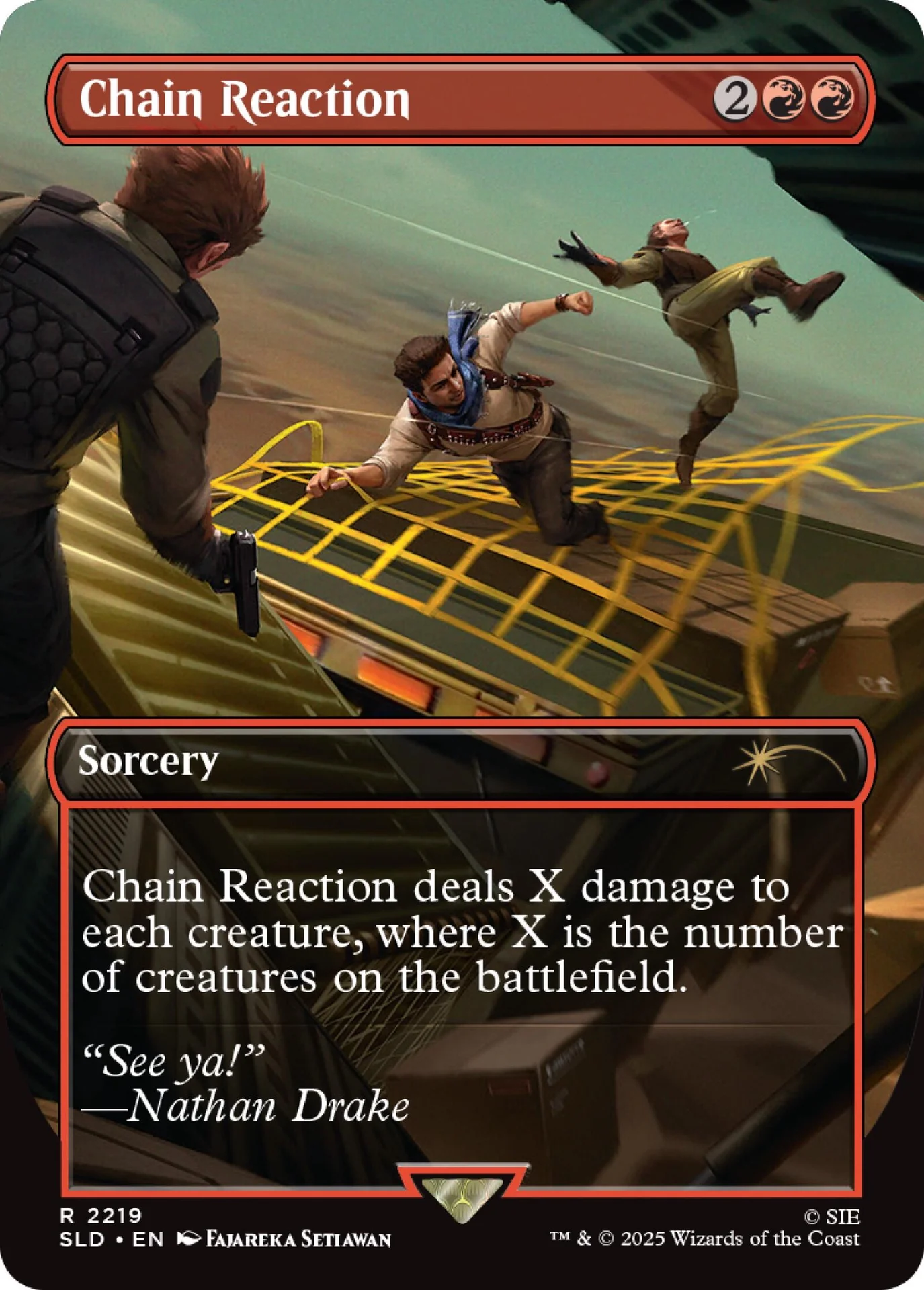 Magic the Gathering Secret Lair Playstation Uncharted (Non-Foil) - Image 6