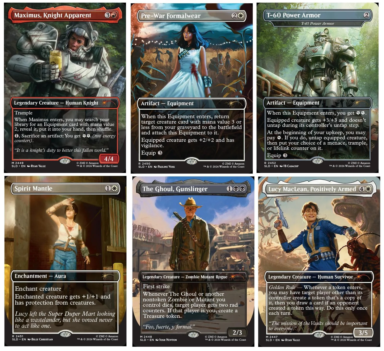 Magic the Gathering Secret Lair x Fallout Beyond Vault 33