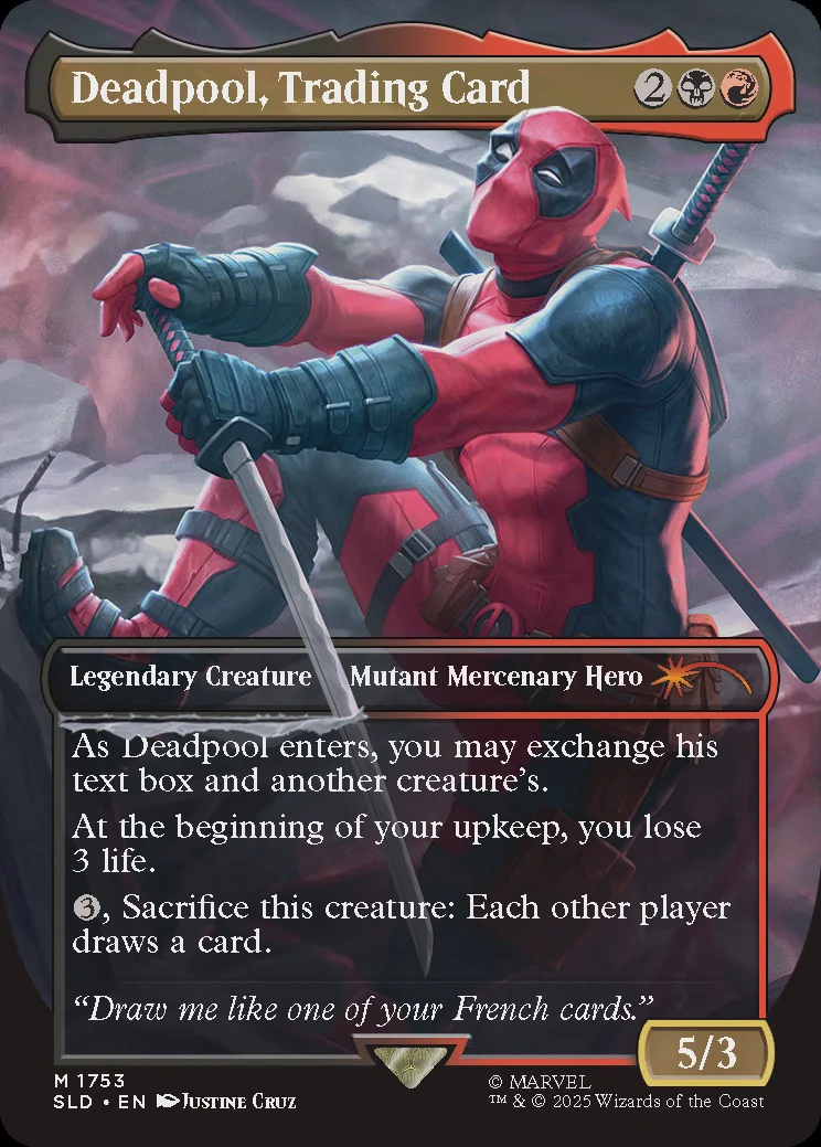 Magic the Gathering Secret Lair x MARVEL Deadpool - Image 2