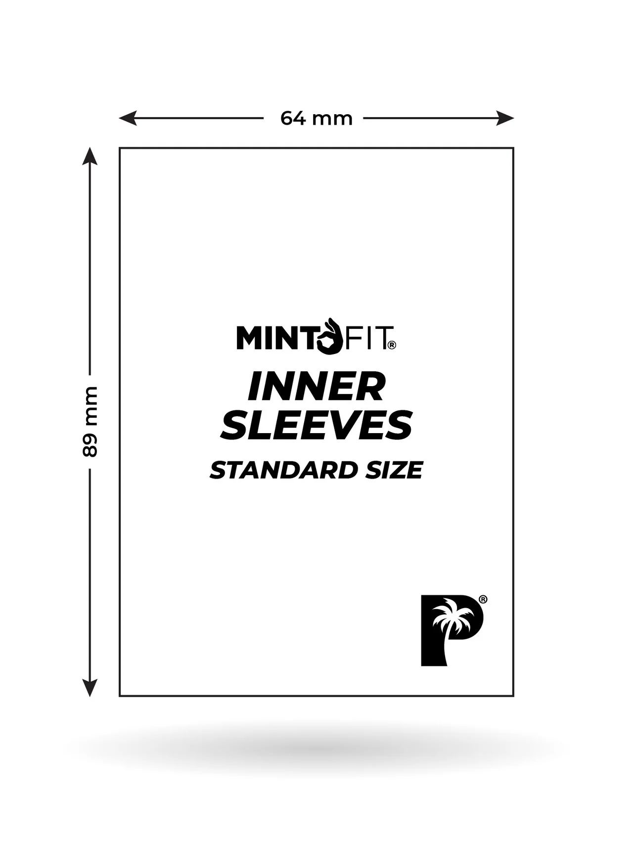 MintFit Inner Sleeves - Standard Size - 100pc - Image 3