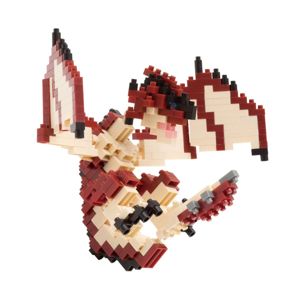 NanoBlock (NBM-007R)- Monster hunter collection - Rathalos - Image 7