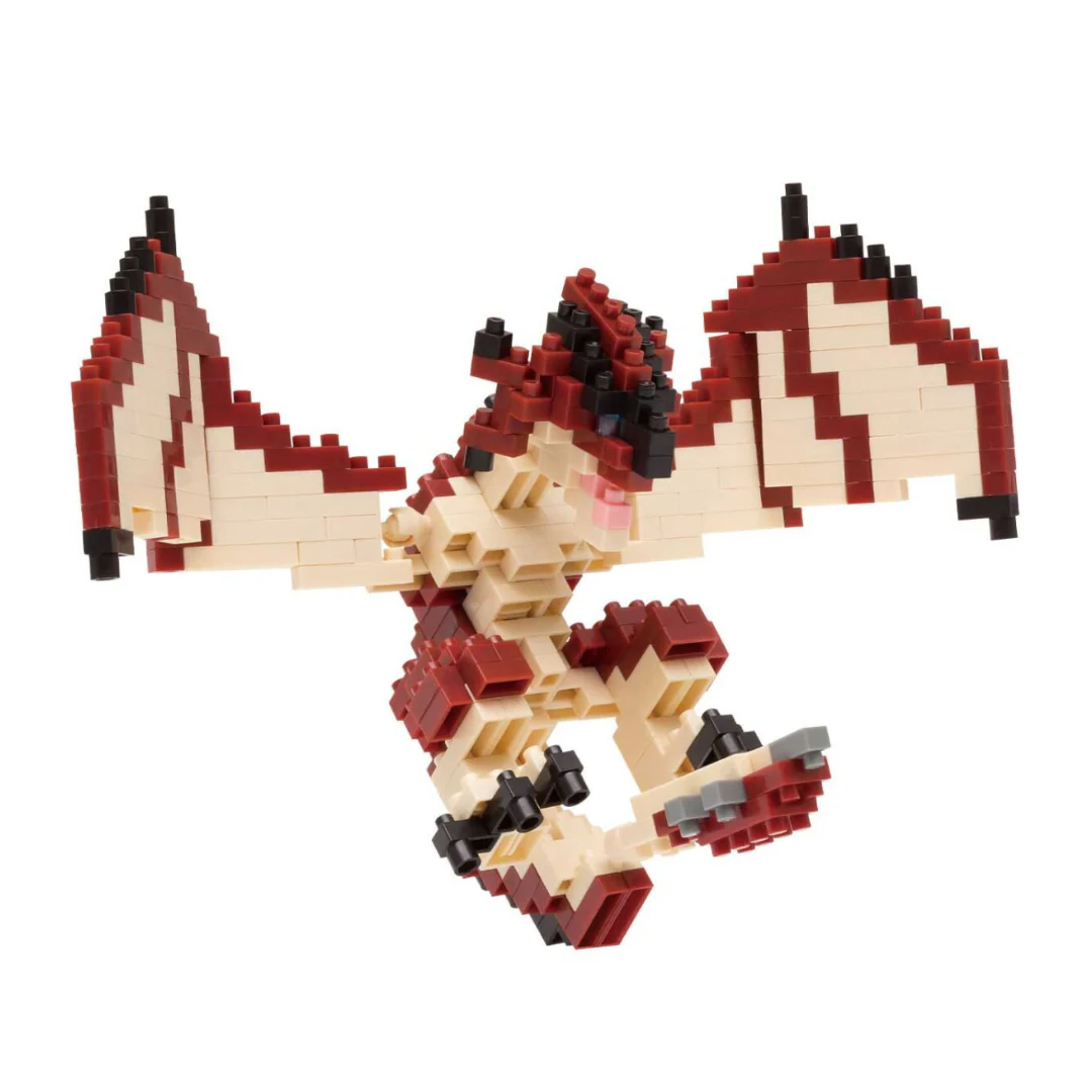 NanoBlock (NBM-007R)- Monster hunter collection - Rathalos - Image 8
