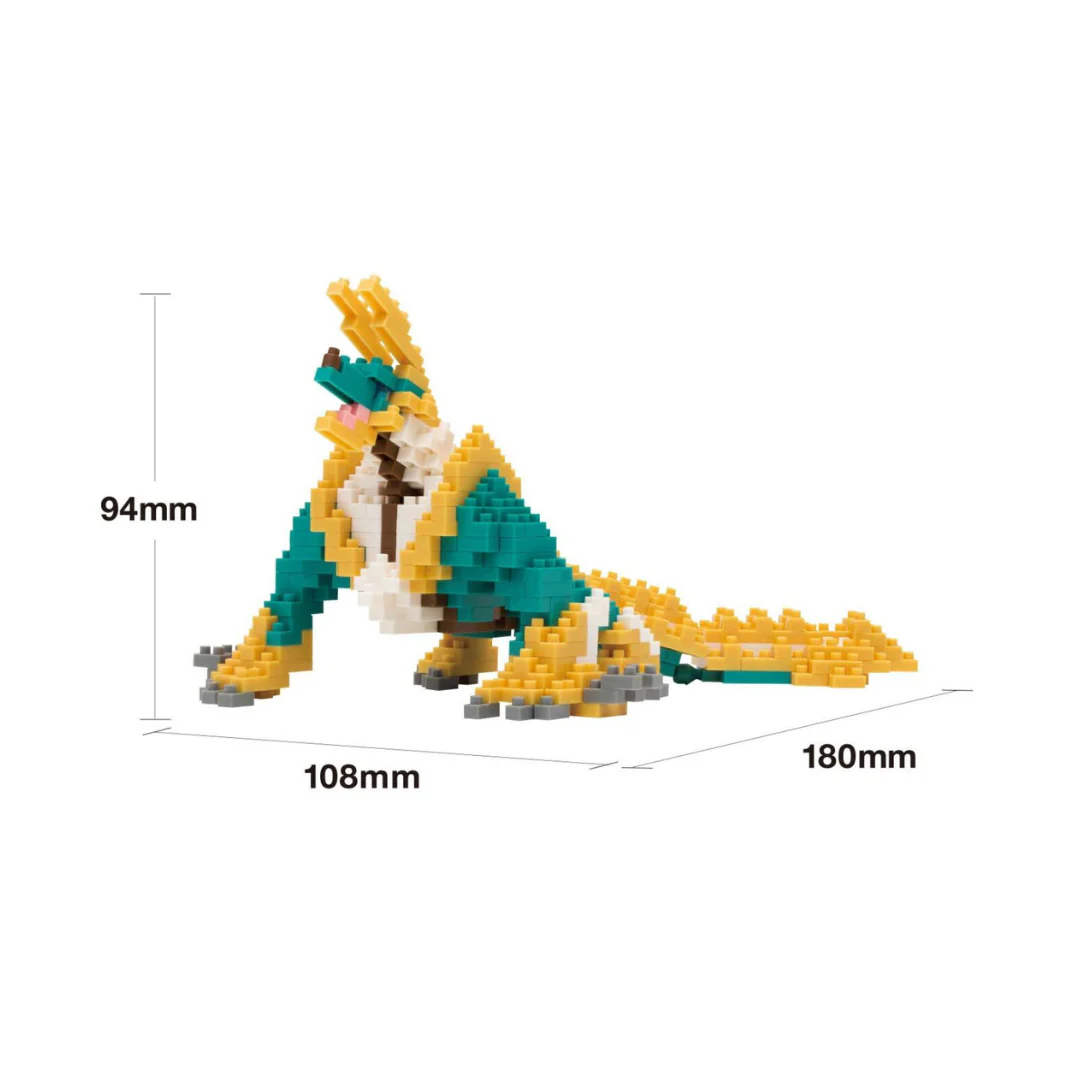NanoBlock (NBM-008R)- Monster hunter collection - Zinogre - Image 5