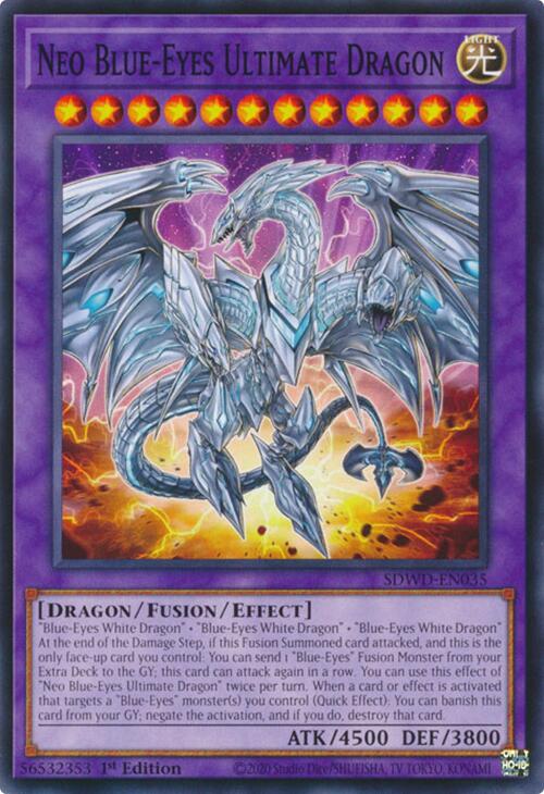 Neo Blue-Eyes Ultimate Dragon [SDWD-EN035] Common