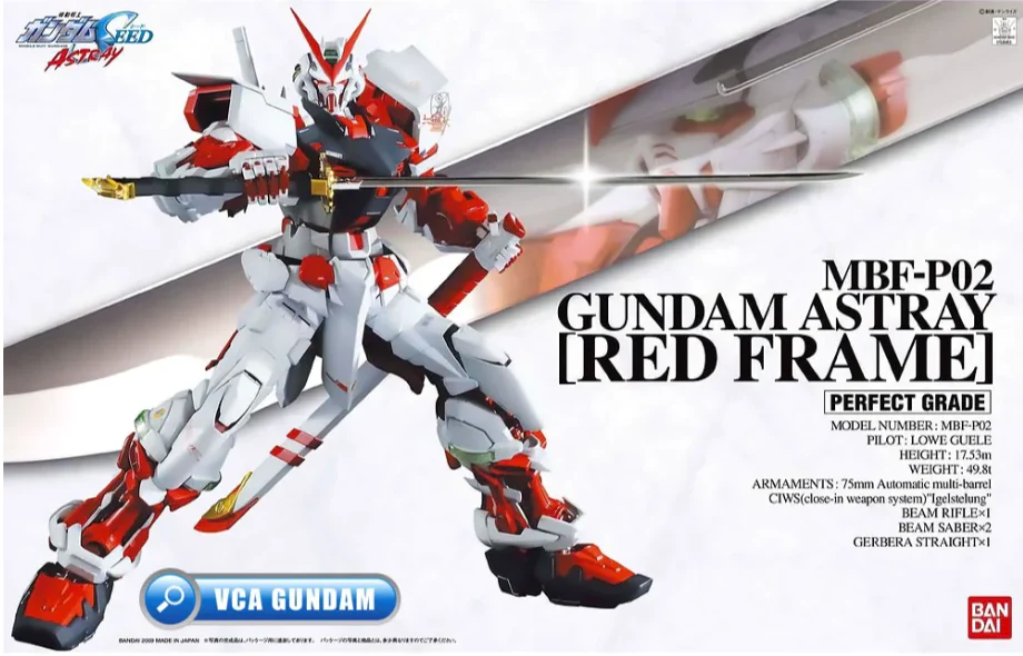 PG 1/60 GUNDAM ASTRAY RED FRAME