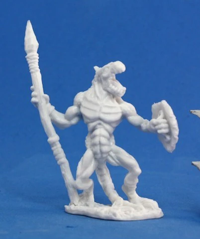 Reaper: Bones: Lizardman Warrior