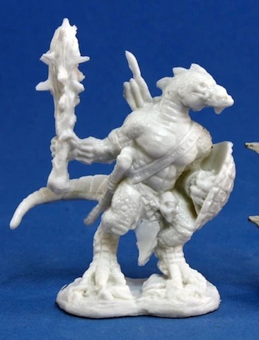 Reaper: Bones: Lizardman Warrior 2