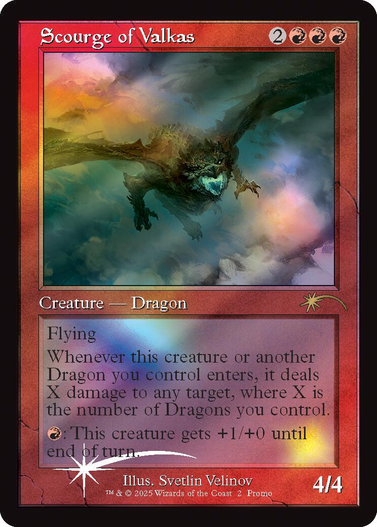 Scourge of Valkas (Retro Frame) [MagicFest 2024]