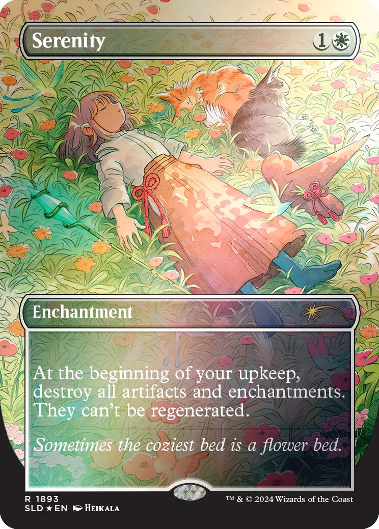 Serenity (Rainbow Foil) [Secret Lair Drop Series] - Image 2