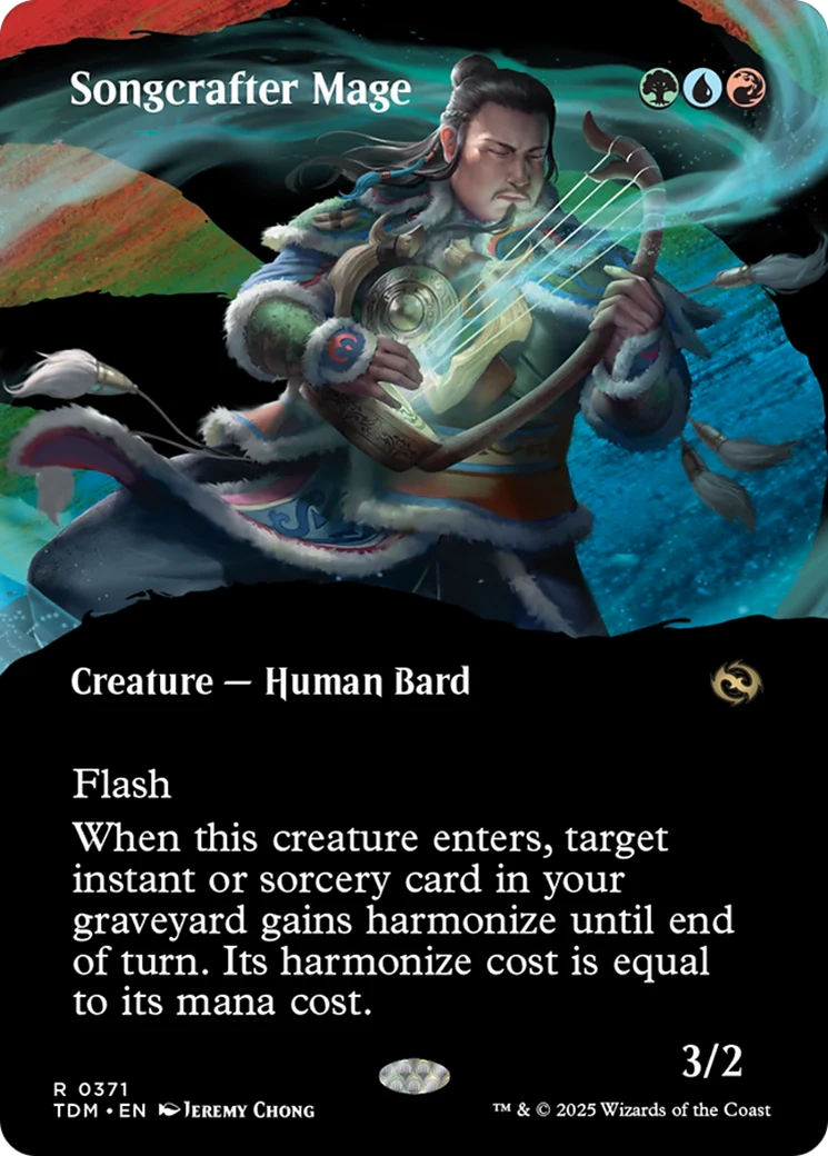 Songcrafter Mage (Borderless) [Tarkir: Dragonstorm]