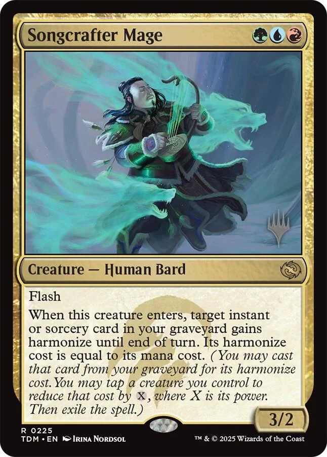 Songcrafter Mage [Tarkir: Dragonstorm Promos]