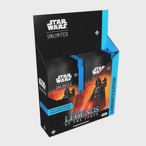 Star Wars Unlimited - Legends of the Force Carbonite Booster Display