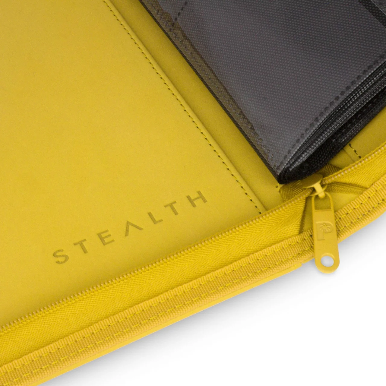 STEALTH 12 Pocket Zip Trading Card Binder - Yellow - Image 3