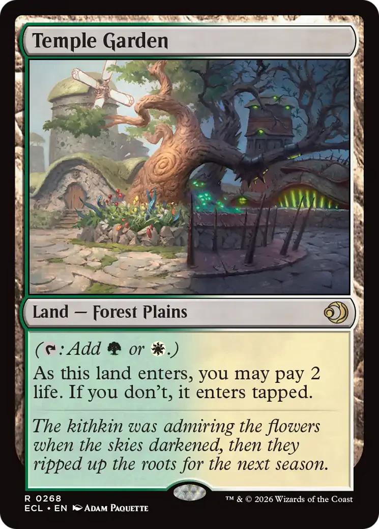 Temple Garden [Lorwyn Eclipsed]