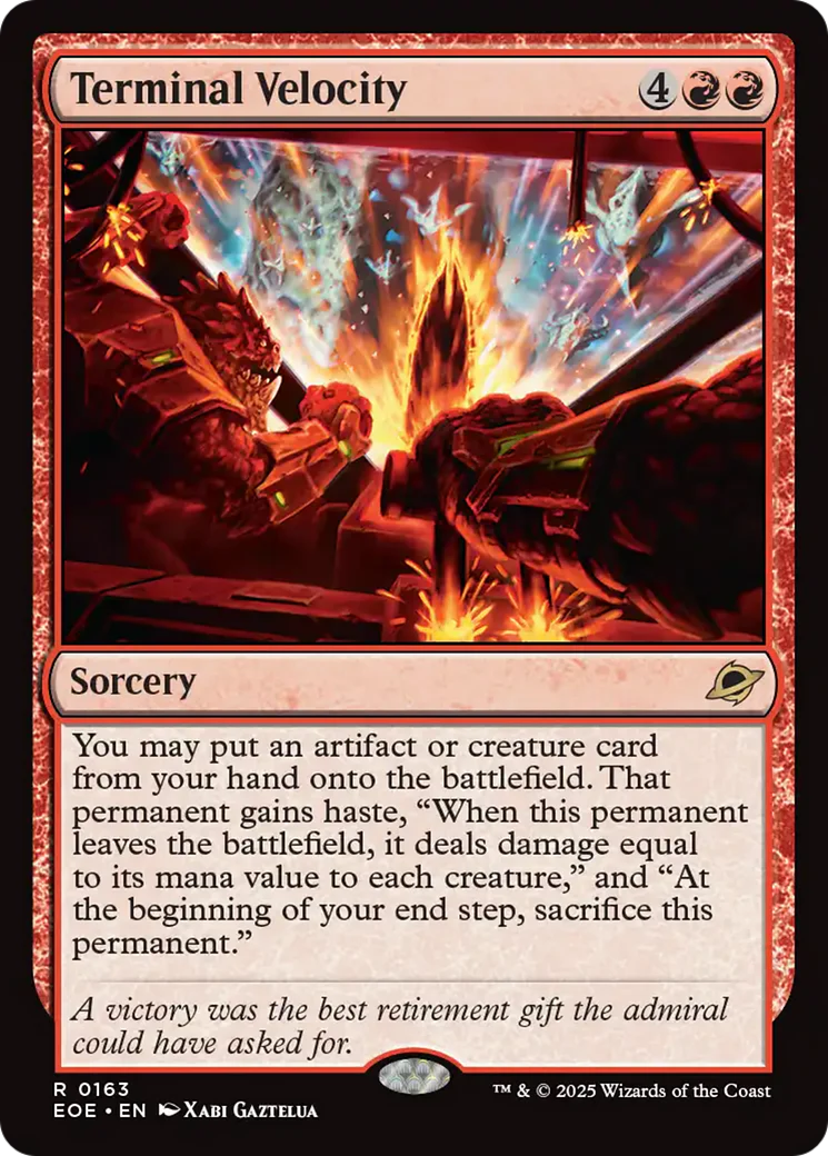 Terminal Velocity [Edge of Eternities]