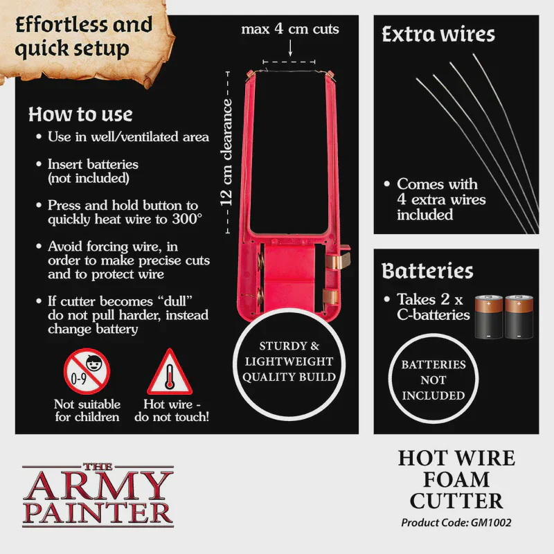 The Army Painter - Gamemaster: Hot Wire Foam Cutter - Image 5